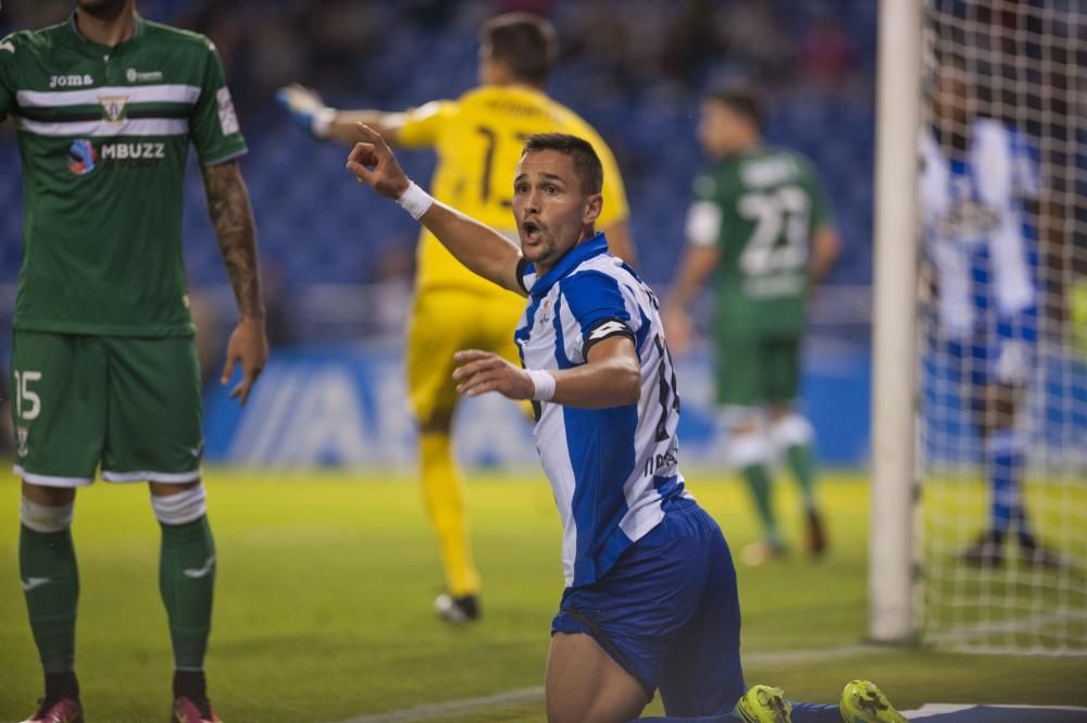 El Deportivo pierde ante el Leganés