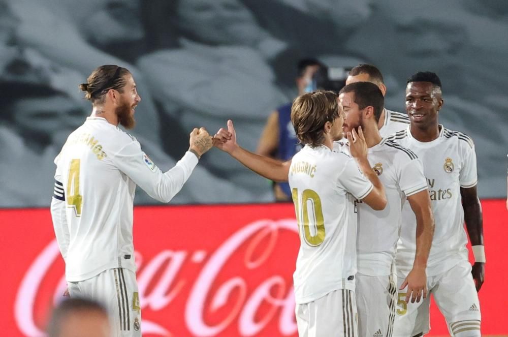 El Mallorca da la cara ante el Real Madrid en el debut de Luka Romero