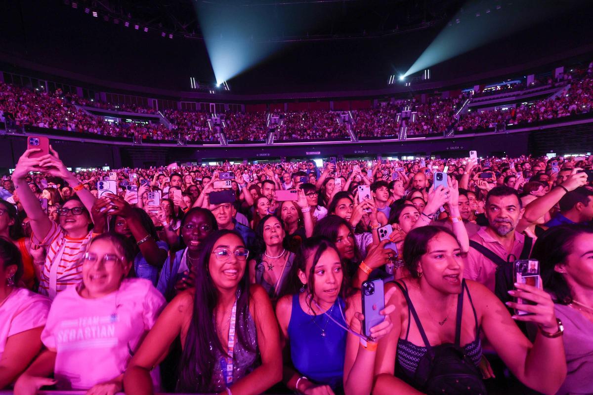 Concierto en el Roig Arena de València.