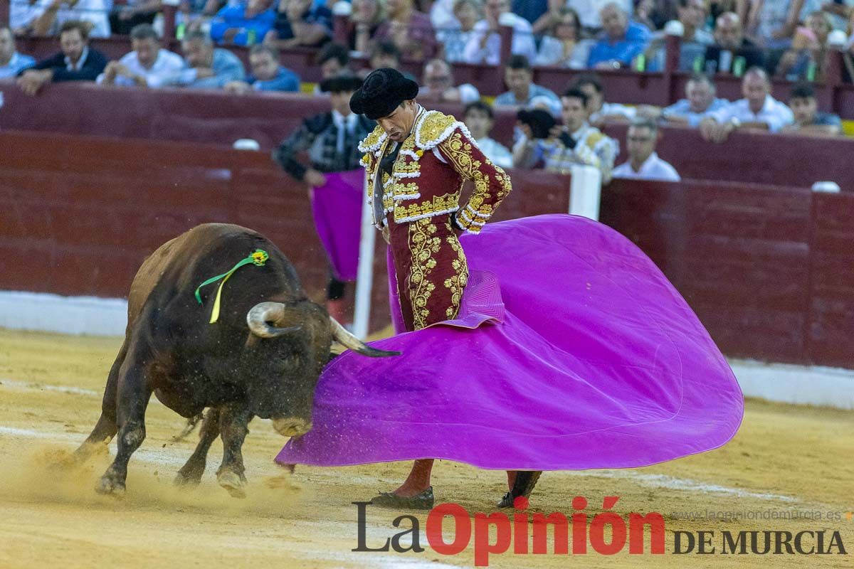 Segunda corrida de la Feria Taurina de Murcia (Castella, Manzanares y Talavante)