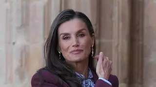 La reina Letizia se lanza en catalán: "Gràcies per haver-me convidat per a conèixer la gran tasca que feu"