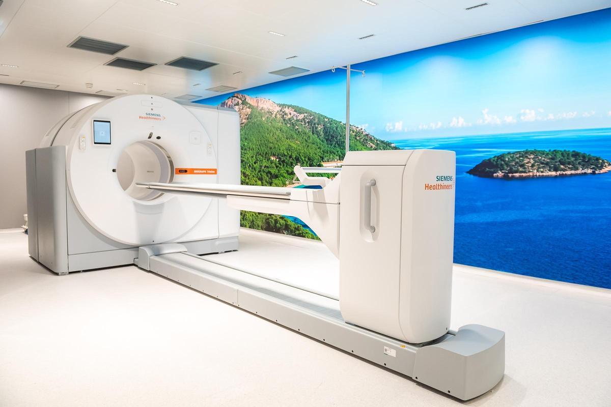 Das neue digitale PET-CT-Gerät der Clínica Rotger.