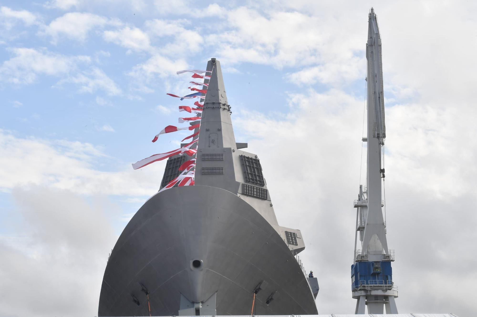 Botadura de la fragata ‘Bonifaz en Ferrol