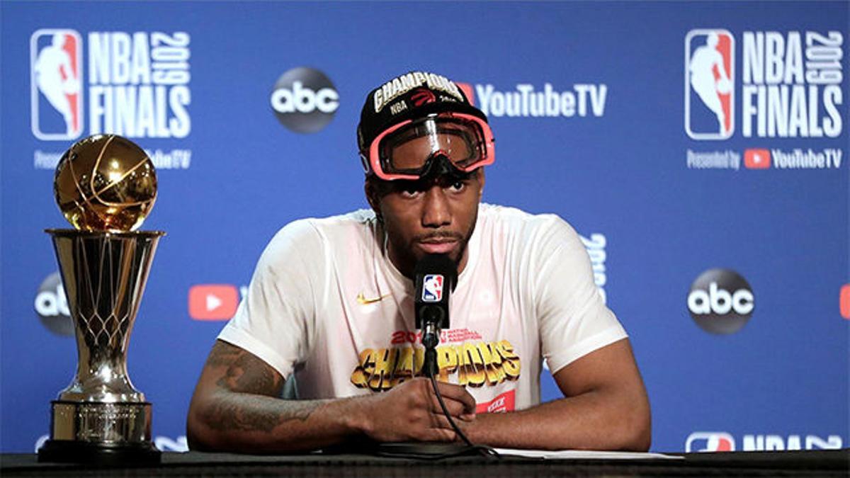 Kawhi Leonard: "Ganar este campeonato este año es algo especial para mí"