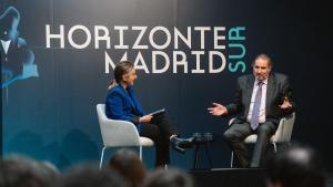 Alejandro Sopeña, director general de CRónicas., durante el diálogo ‘Las ‘CRónicas’, exponente de la apuesta periodística local e hiperlocal de Prensa Ibérica’. 