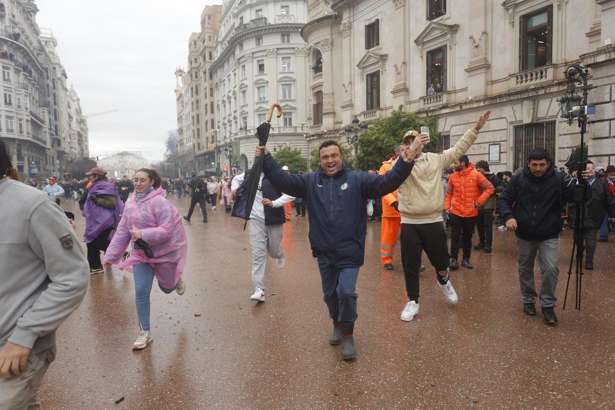 La mascletà del 18 de marzo, en imágenes La mascletà del 18 de marzo, en imágenes