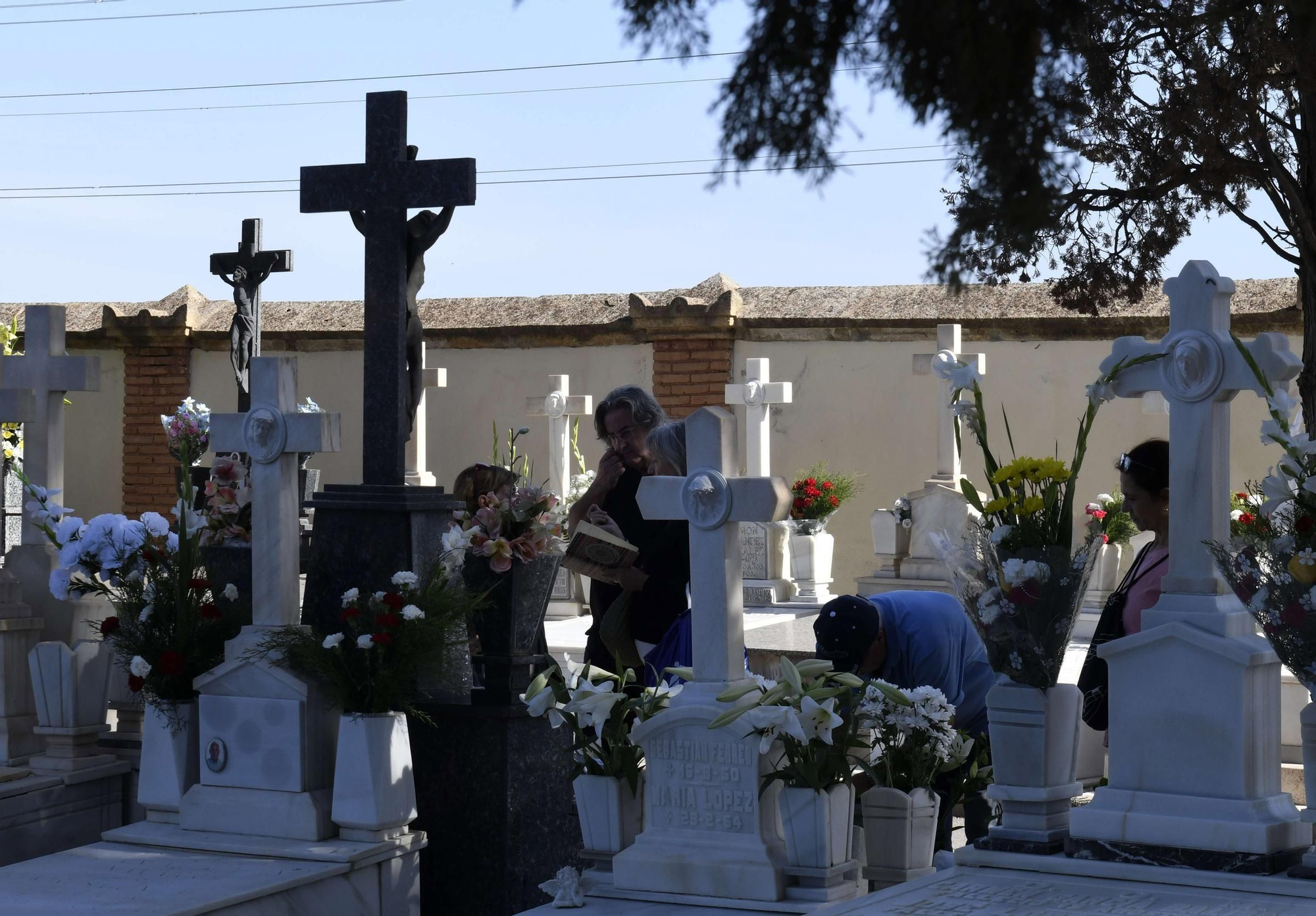Cementerios de Murcia en el Día de Todos los Santos.