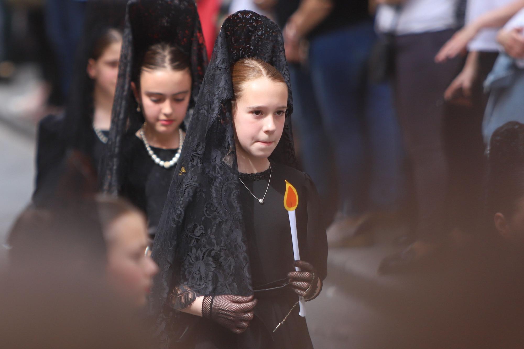 Procesión infantil del Santo entierro y Resurrección Colegio Oratorio Festivo de Orihuela