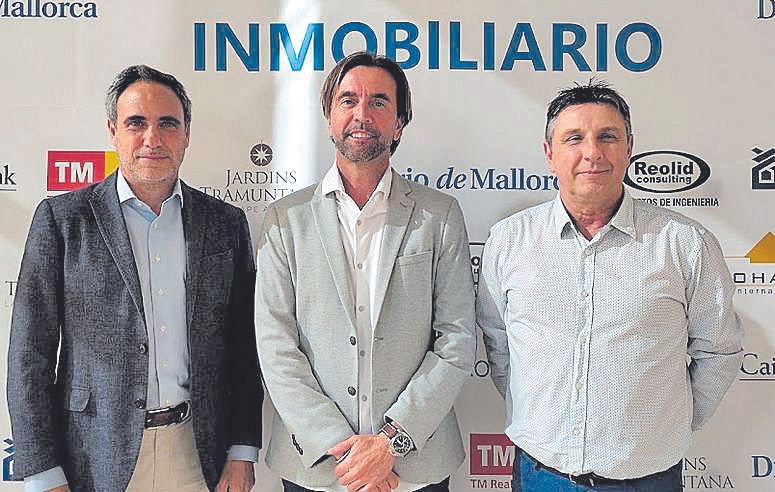 Guillem Nicolau, Vicens Palmer y David Costa.