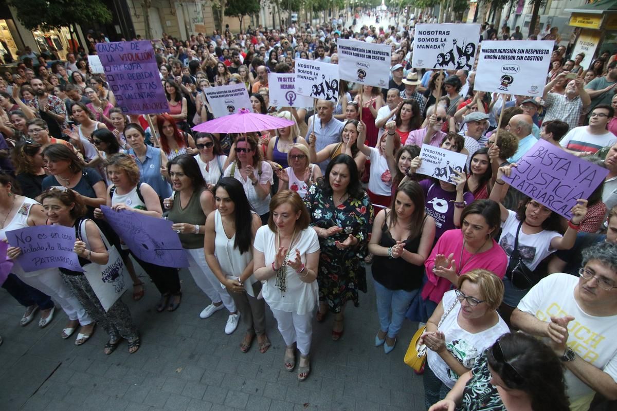 Concentración en Córdoba contra "La Manada"