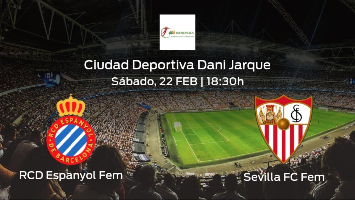 Previa del encuentro: el Espanyol Femenino recibe al Sevilla Femenino