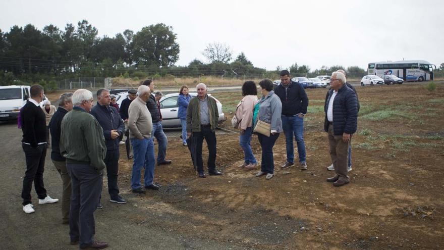 Inauguración del aparcamiento, en octubre del año pasado.