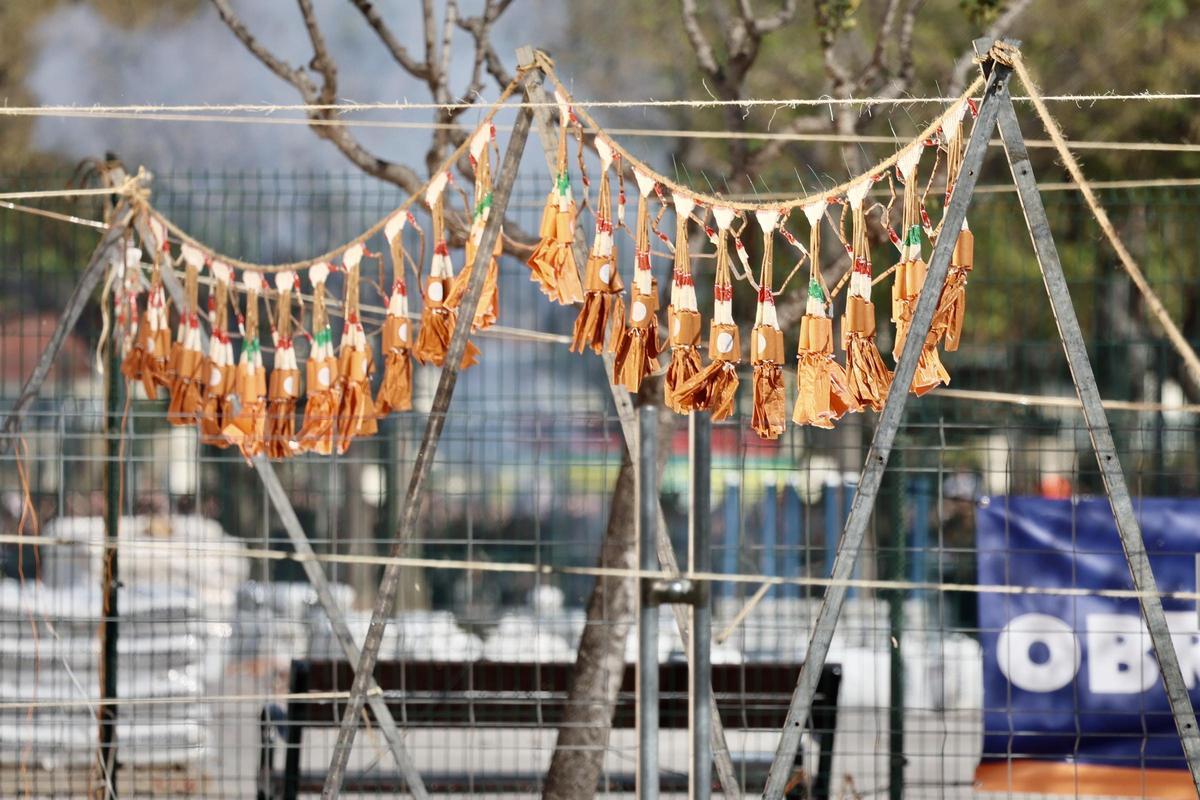 Las imágenes de la mascletà de Hermanos Ferrández en la Magdalena 2026