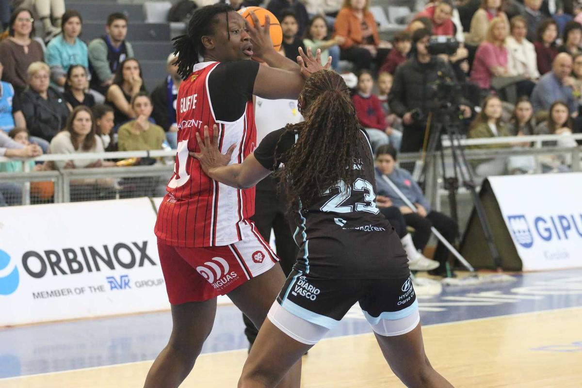 Aminata Gueye, durante el duelo ante el IDK