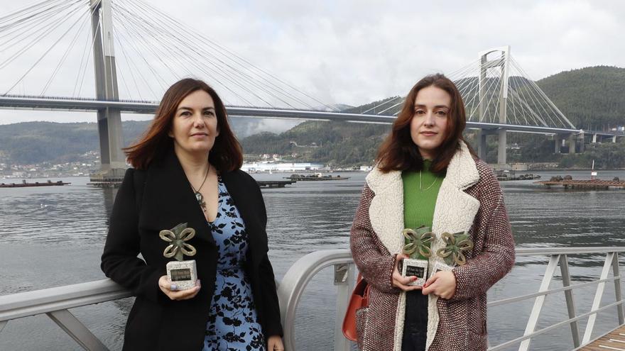 Ledicia Costas e Berta Dávila, gañadoras dos Premios Xerais 2021