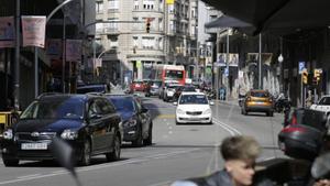 Balmes encara la reforma entre la plaça de Molina i General Mitre