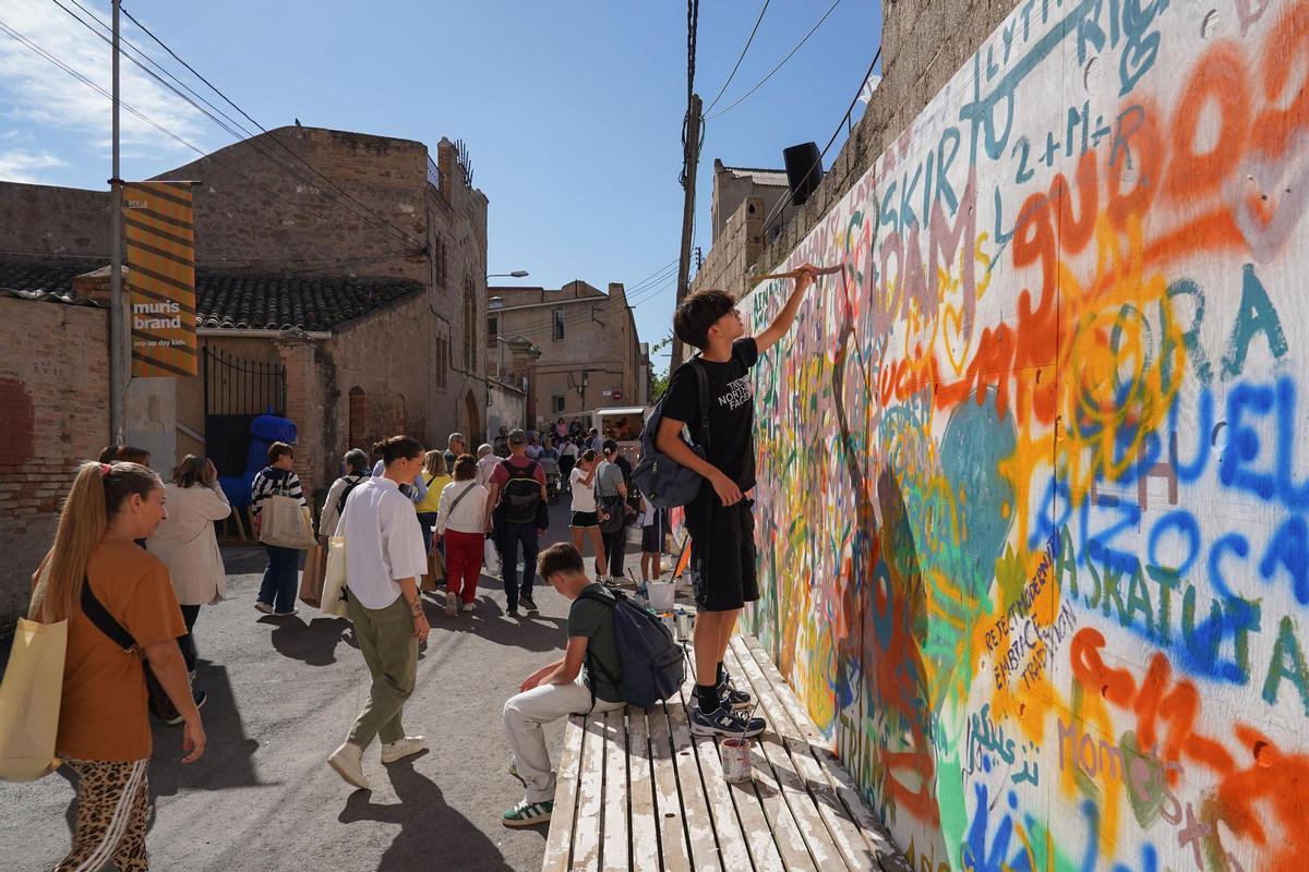 En aquesta edició, l'art urbà ha tingut el seu protagonisme