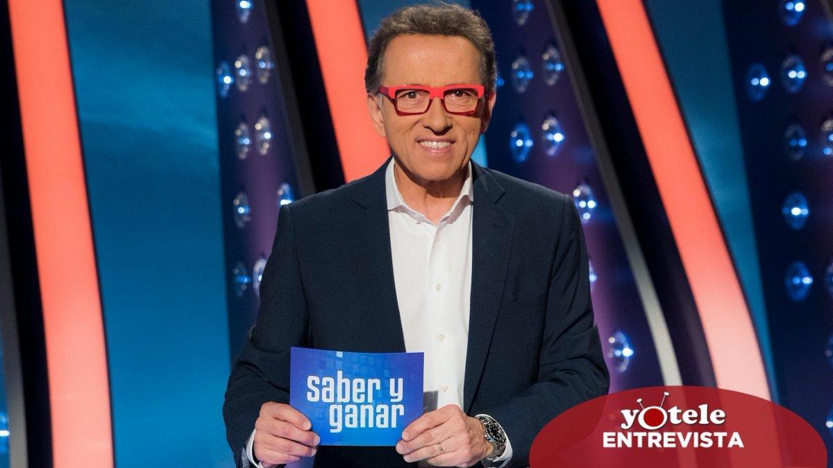 Jordi Hurtado en el plató de 'Saber y ganar'