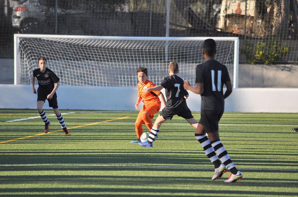 Fútbol base del fin de semana