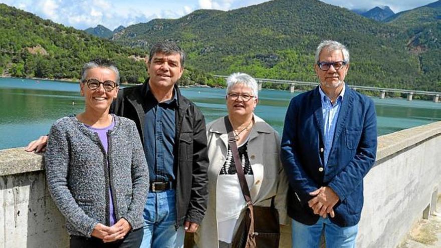 Rosa Colomer, Jesús Calderer, Carme Cirera i Francesc Xavier Francàs