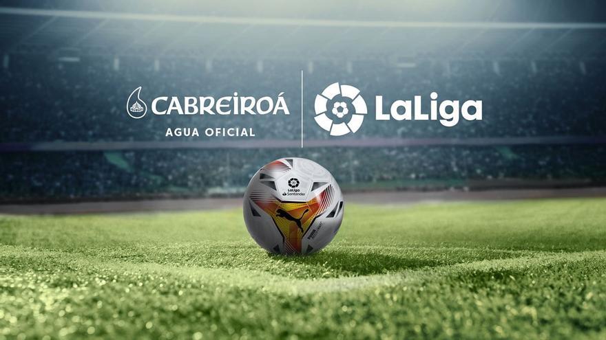 Cabreiroá se convierte en el agua oficial de LaLiga