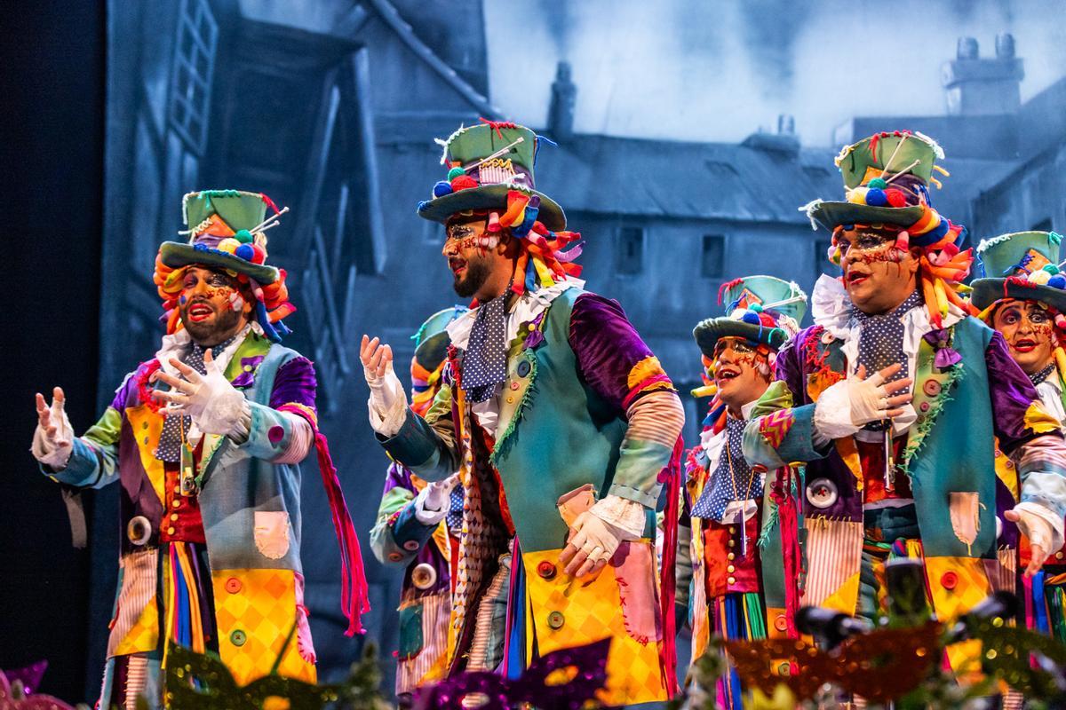 Comparsa Los Trapos. Primera semifinal COAC Málaga 2026