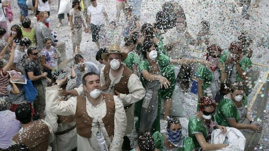 El municipio valenciano que acoge la mayor batalla de confeti