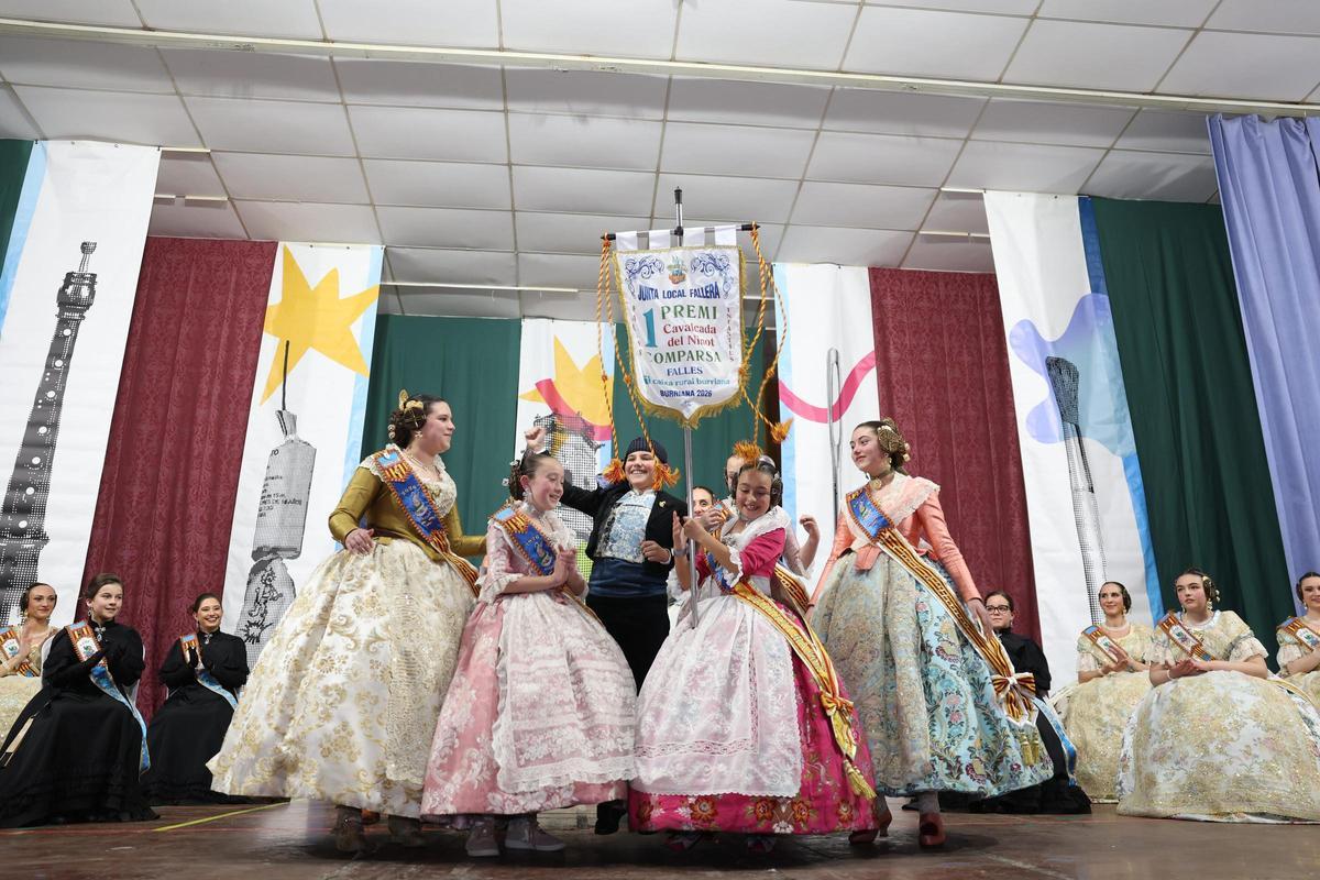 Premio comparsa infantil.