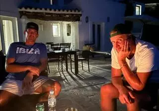 Los dos turistas norteamericanos rescatados dos veces en Ibiza: «Pensamos que íbamos a morir de deshidratación»