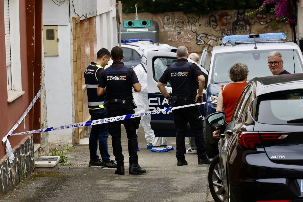 Hallan el cadáver de una persona en una casa de Gijón