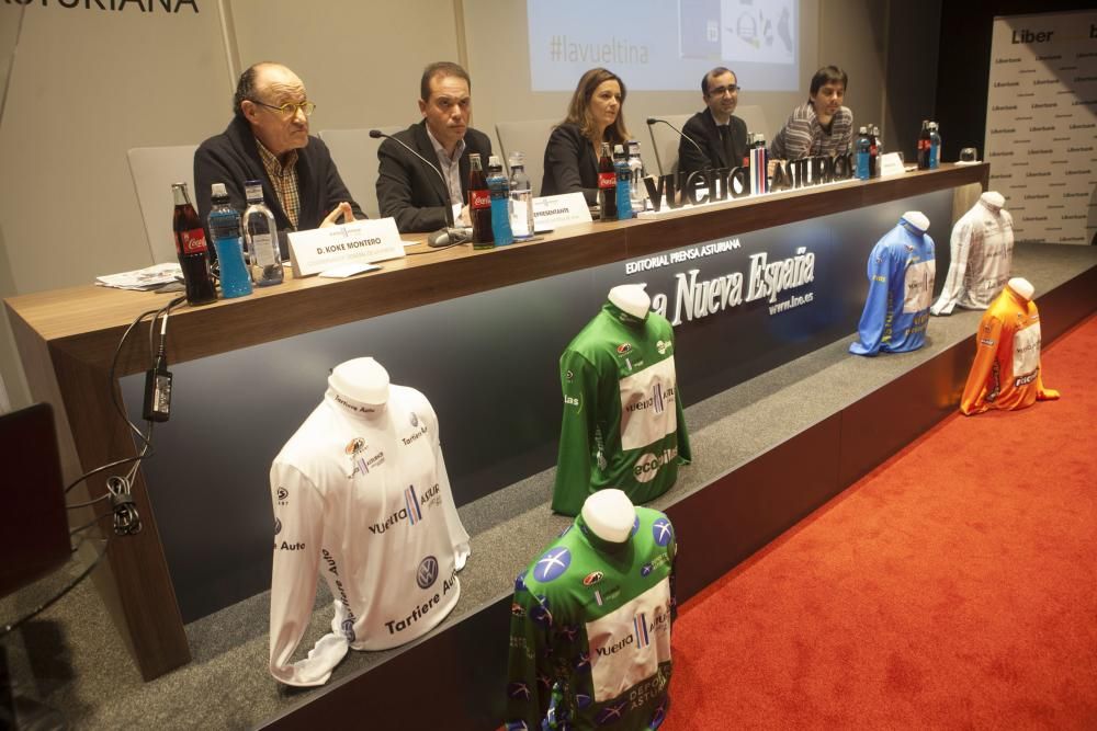 Presentación de la Vuelta a Asturias en el Club Prensa Asturiana