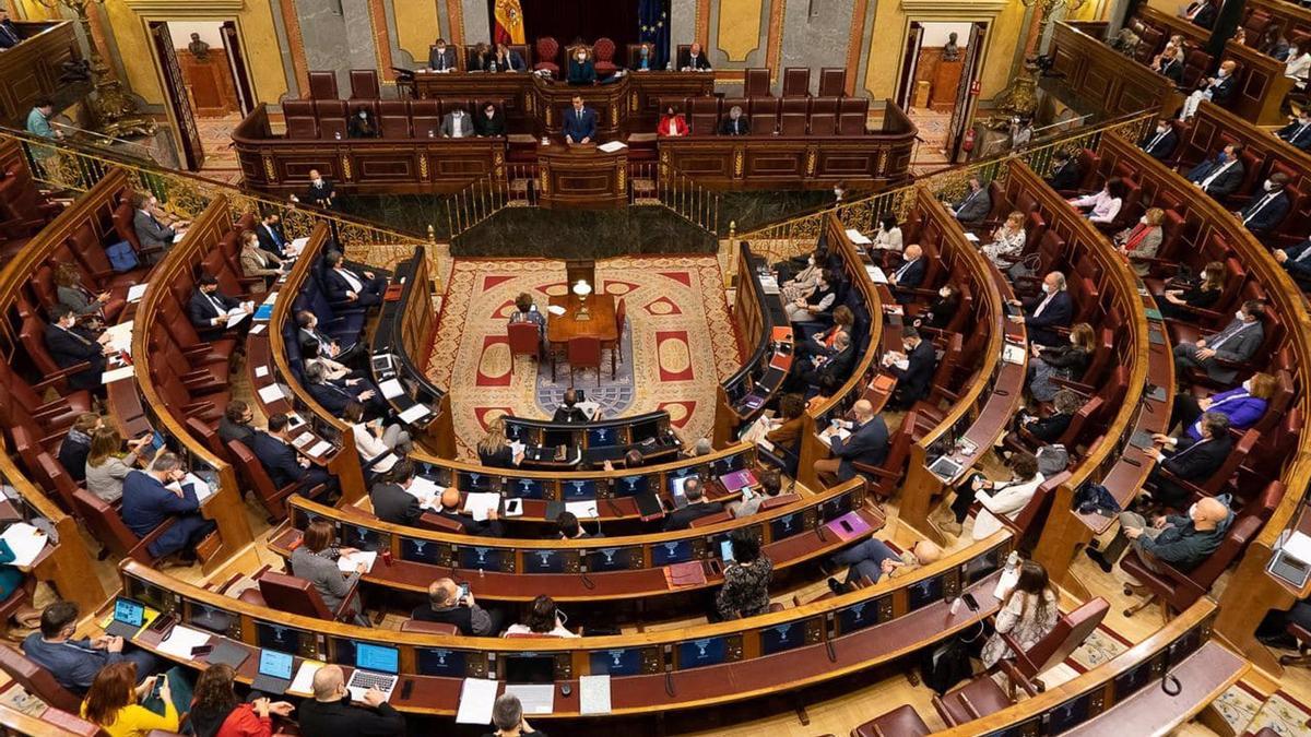 Una imagen del Congreso de los Diputados.