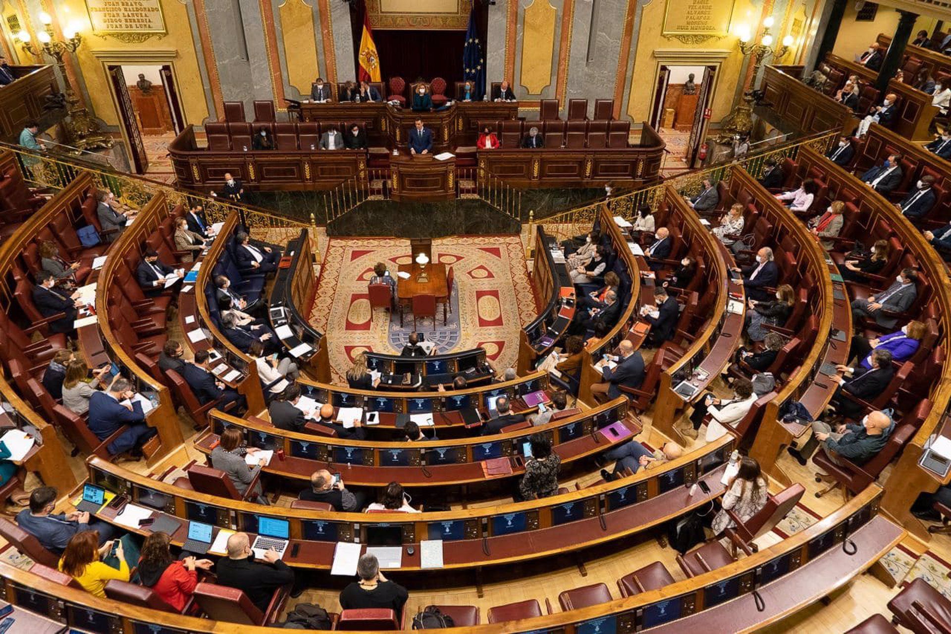 Una imagen del Congreso de los Diputados.