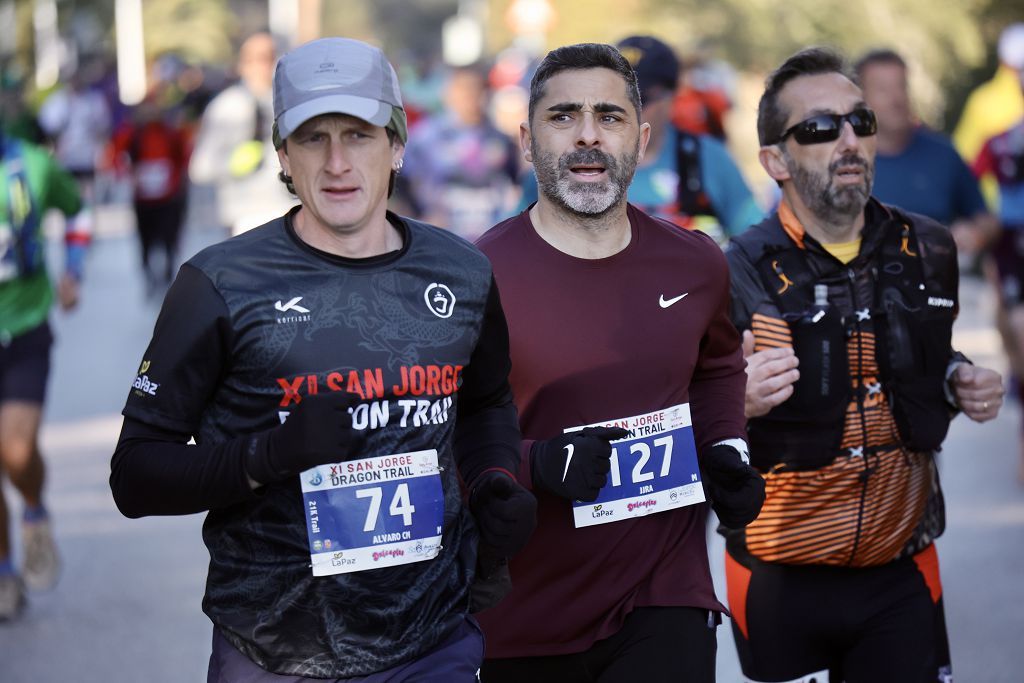 Las imágenes de la San Jorge Dragon Trail en La Alcayna