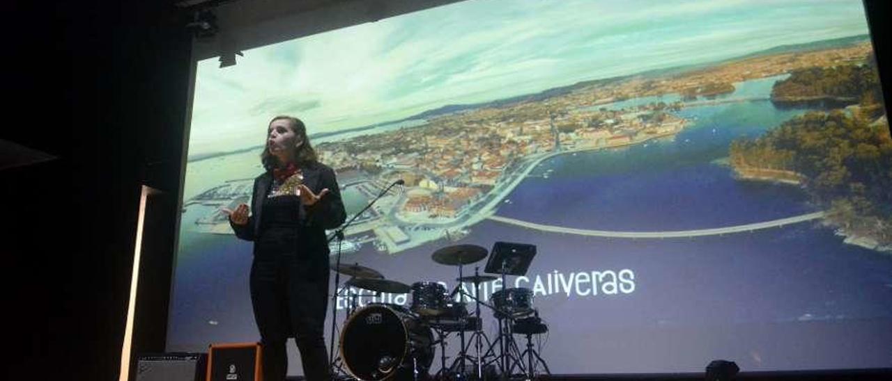 Un momento de la presentación en sociedad de la Escola de Arte Caliveras. // Noé Parga