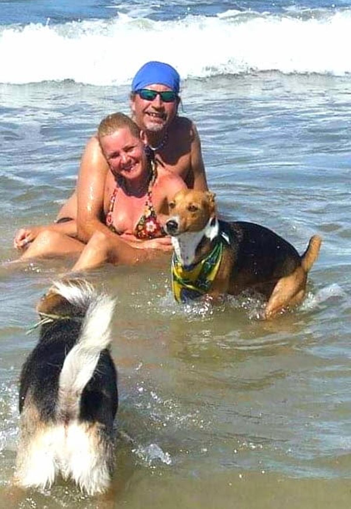 Treuer Begleiter seit der Brasilien-Zeit der Auswanderer: Hund Tequila.