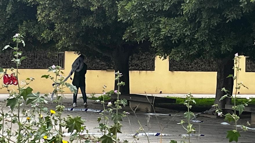 Aparece un hombre ahorcado en un parque de Ibiza
