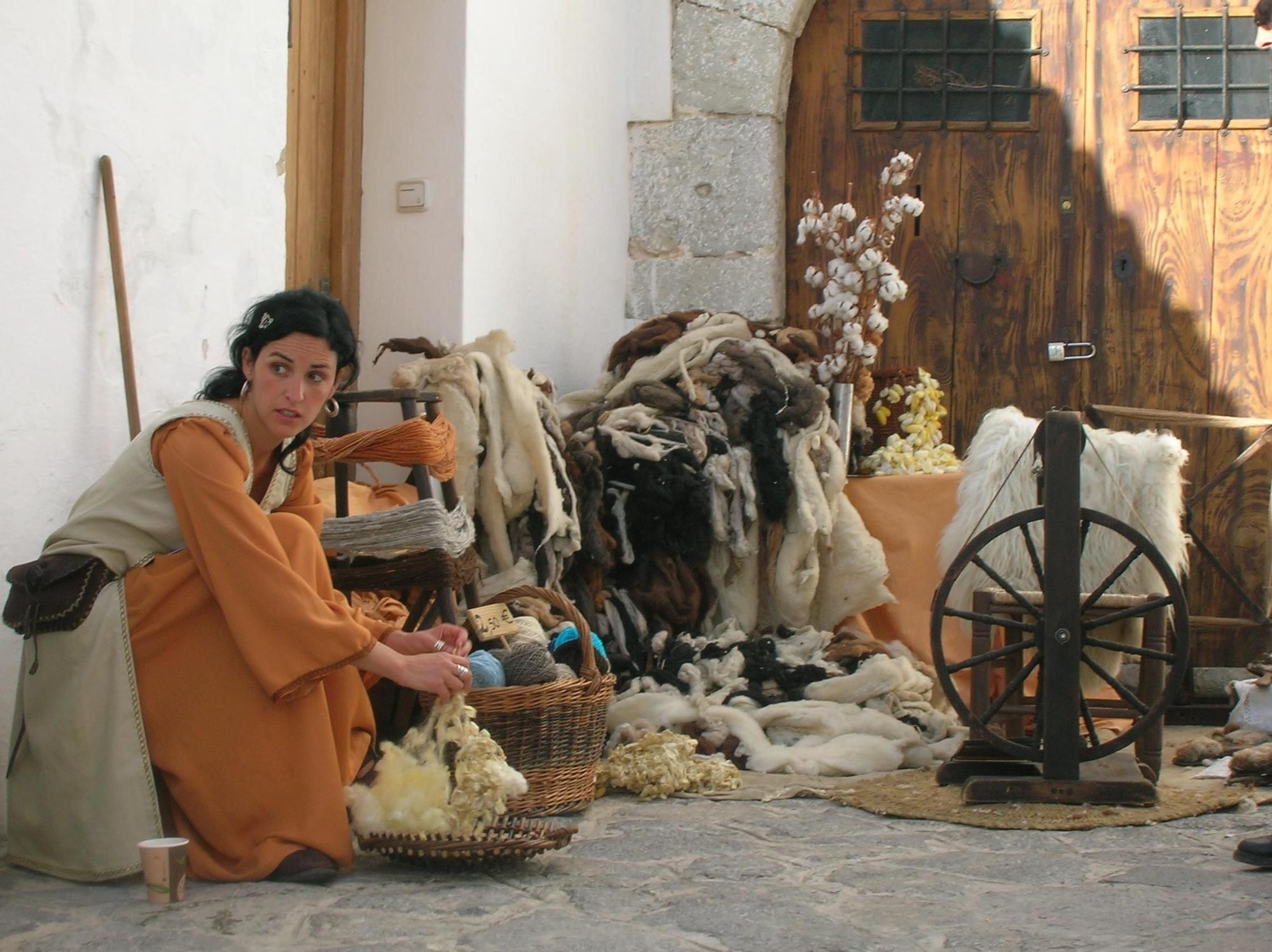 Edición de 2007 de la Feria Medieval de Ibiza.