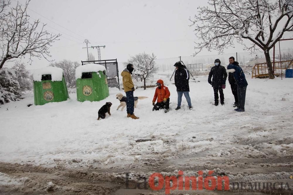 Nieve en el Noroeste de la Región