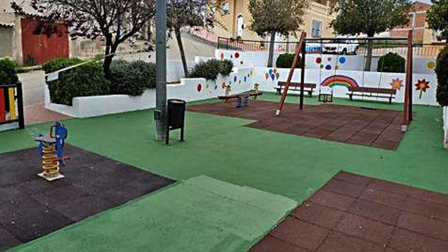 Uno de los parques infantiles con los que cuenta Lorca.