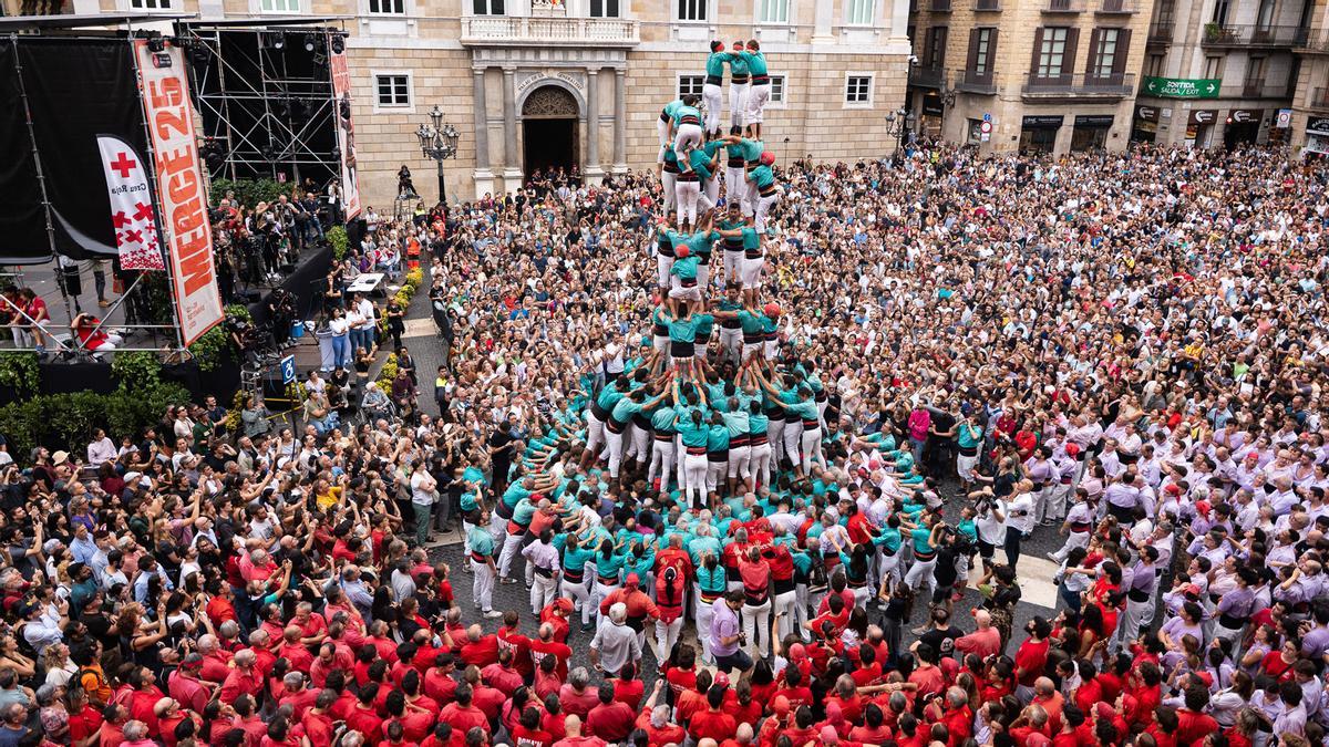 Diada històrica castellera Mercè 2025