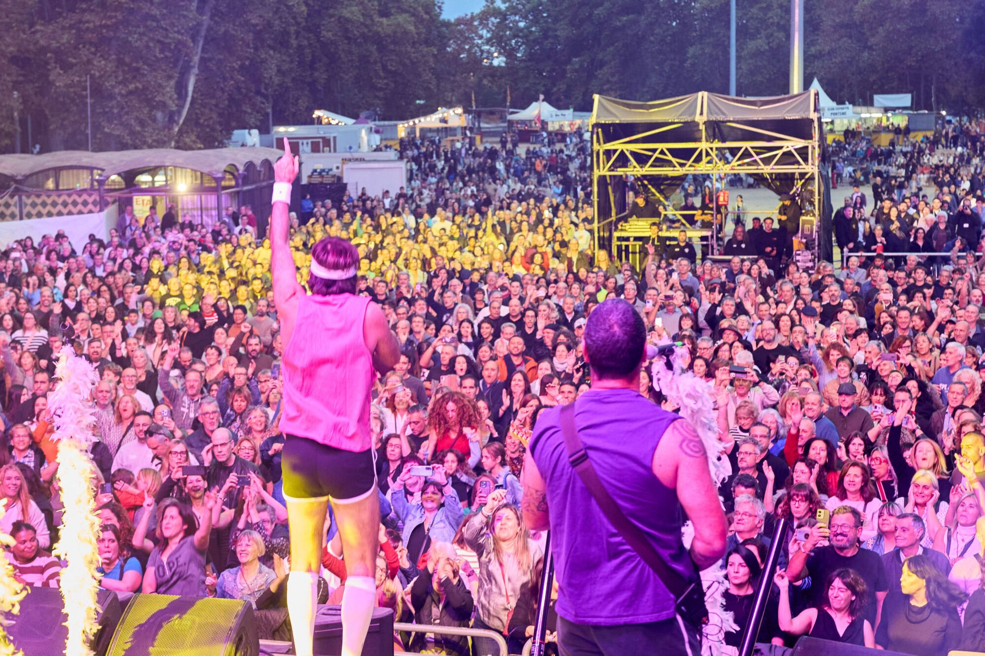 Les imatges del concert de Di Versiones a la Copa