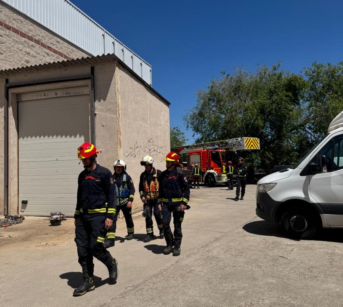 Un operario de 54 años fallece al caer desde 10 metros en Leganés.