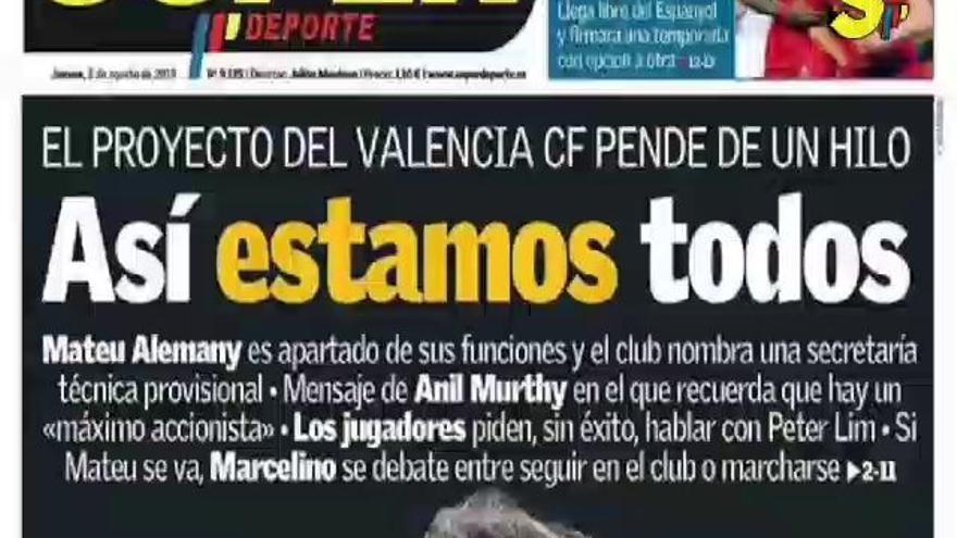 Este es el resumen de la crisis del Valencia CF