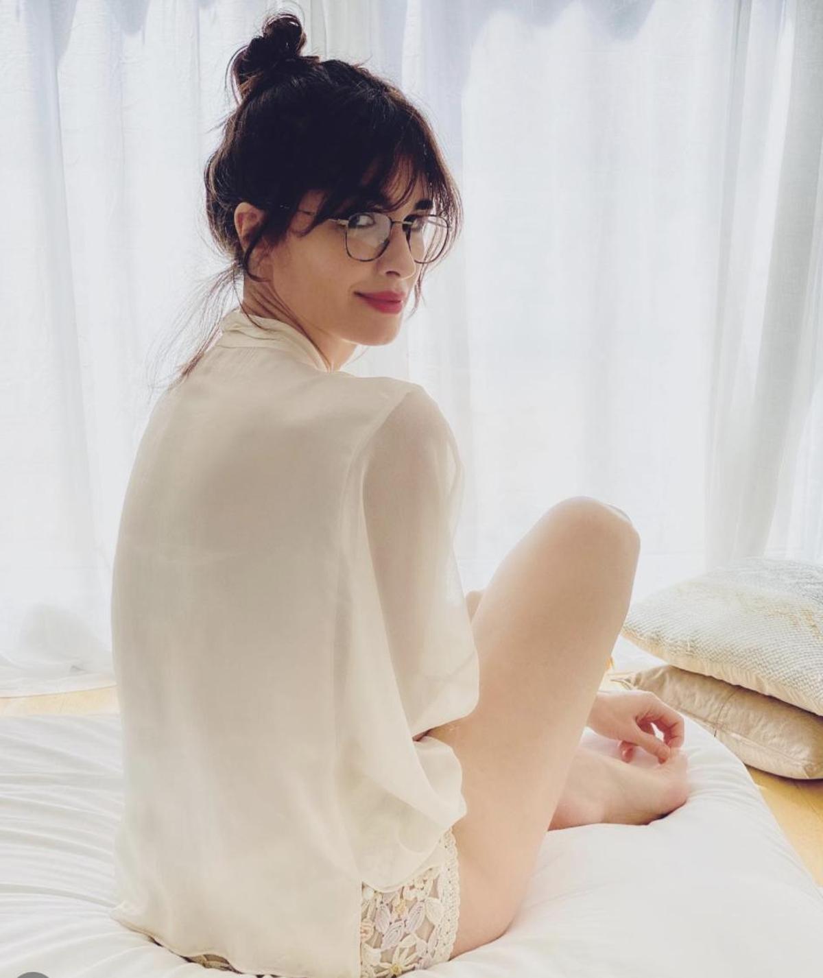 La habitación de Paz Vega en su casa de Madrid