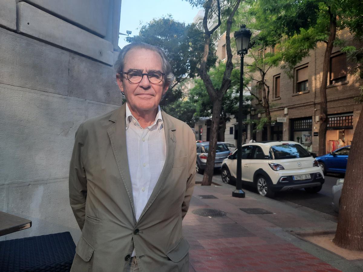 El ingeniero agrónomo Eugenio Nadal, coordinador de la Mesa del Agua de Aragón.