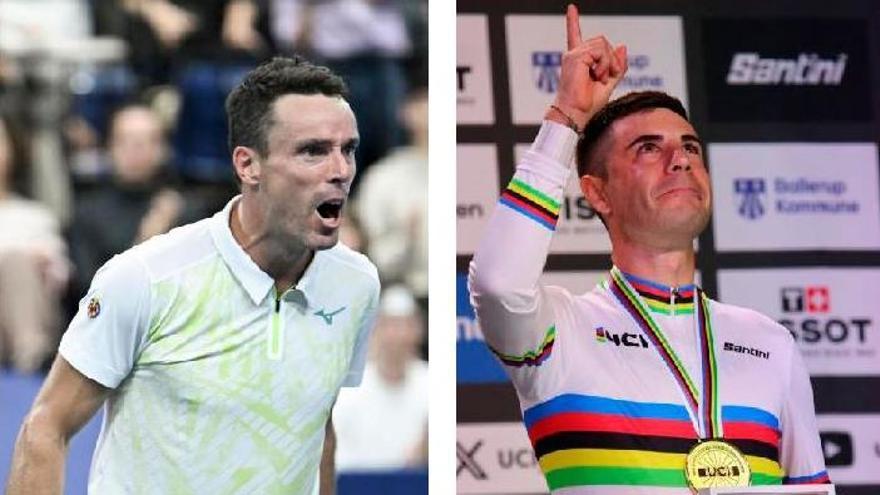 Roberto Bautista y Sebastián Mora.