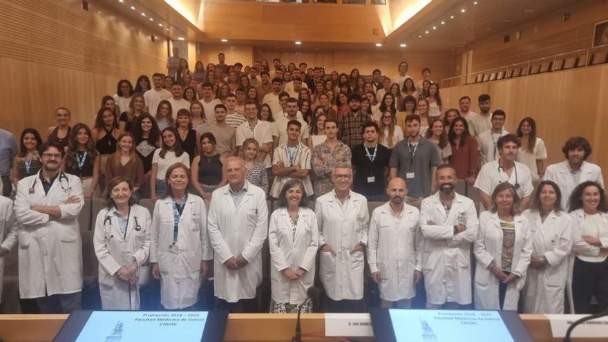 El Chuac recibe a casi 110 nuevos alumnos de 6º de Medicina