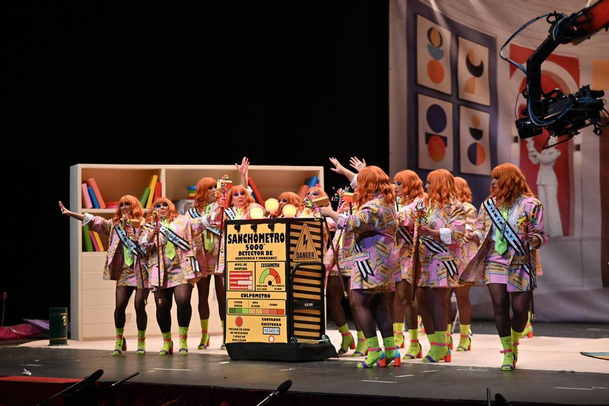 Actuación de Las Chimixurris