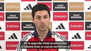 Arteta: Si hay algún responsable, soy yo
